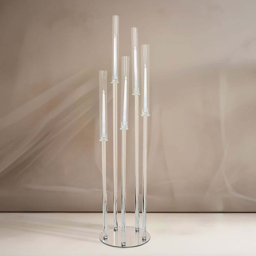 LOCATION Chandelier CENTRE DE TABLE 102 CM AVEC BOUGIES