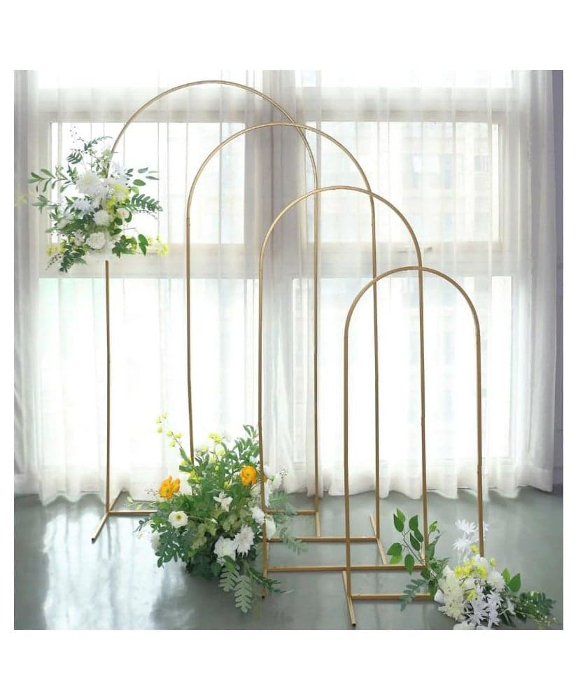 LOCATION Backdrop arche Or 4 pièces